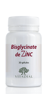 BISGLYCINATE DE ZINC - 30 gélules