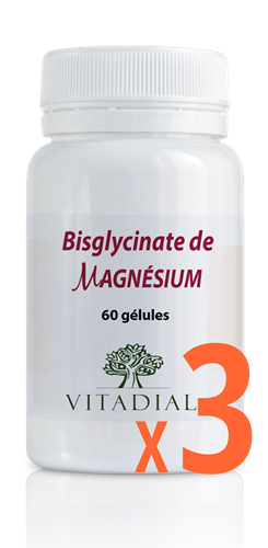 BISGLYCINATE DE MAGNÉSIUM X3