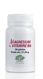 MAGNESIUM Marin + VIT B6 - 30 gélules