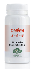 OMEGA 3 - 6 - 9 / 90 capsules