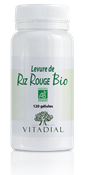 LEVURE DE RIZ ROUGE BIO 120 gélules
